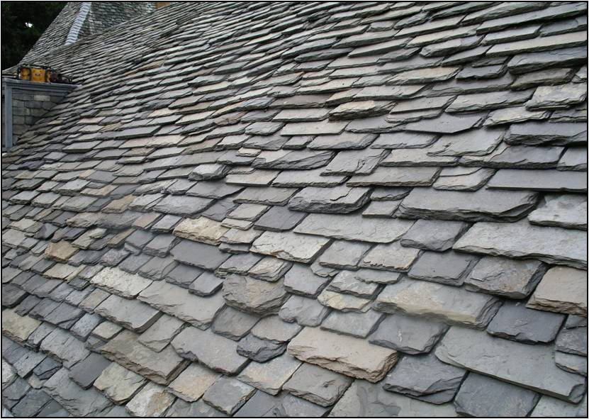 slate roof